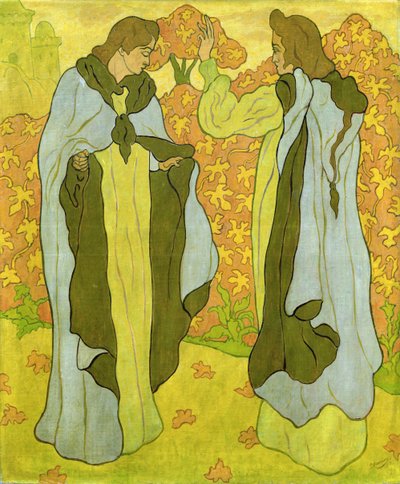 De Twee Gratiën, 1895 door Paul Elie Ranson